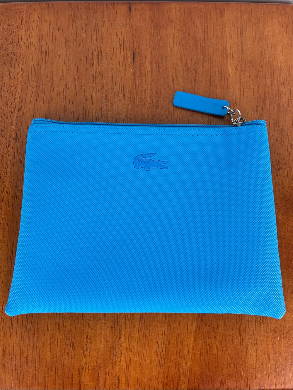 Lacoste Turkish Airline Collab Blur Amenity Kit BAG ONLY Toiletry bag Pouch